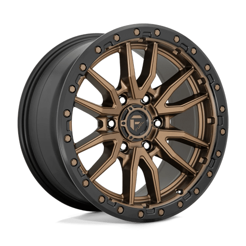 Fuel 1PC 16X8 REBEL 6X139.7 MATTE BRONZE BLACK BEAD RING +1