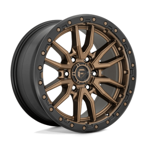 Fuel 1PC 20X10 REBEL 5X139.7 MATTE BRONZE BLACK BEAD RING -18