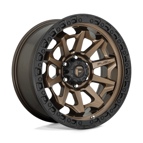 Fuel 1PC 15X8 COVERT 5X139.7 MATTE BRONZE BLACK BEAD RING -19
