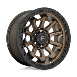 Fuel 1PC 17X9 COVERT 5X150 MATTE BRONZE BLACK BEAD RING -12
