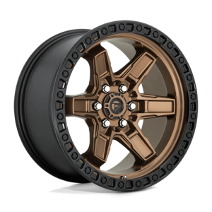 wheelpros-d69917908755-2.png Fuel 1PC 17X9 KICKER 6X114.3 MATTE BRONZE BLACK BEAD RING +12