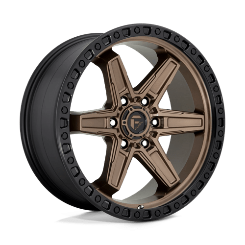 Fuel 1PC 20X9 KICKER 6X139.7 MATTE BRONZE BLACK BEAD RING +20