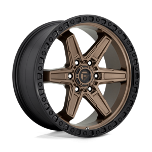 Fuel 1PC 20X9 KICKER 6X114.3 MATTE BRONZE BLACK BEAD RING +20