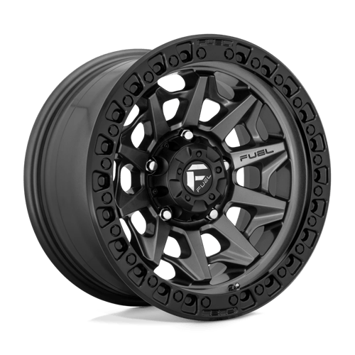Fuel 1PC 18X9 COVERT 5X150 MATTE GUN METAL BLACK BEAD RING +20