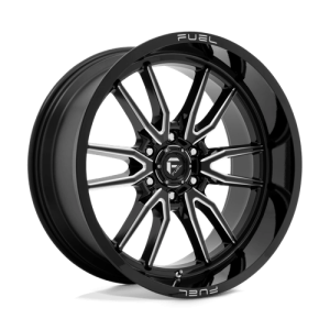 Fuel 1PC 22X10 CLASH 6X139.7 GLOSS BLACK MILLED -18