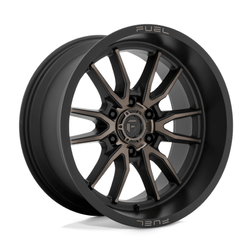 Fuel 1PC 20X10 CLASH 6X139.7 MATTE BLACK DOUBLE DARK TINT -18