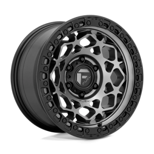 Fuel 1PC 17X9 UNIT 6X139.7 GUNMETAL W/ MATTE BLACK RING +1