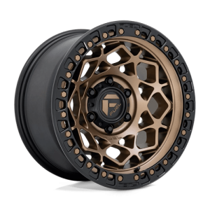 Fuel 1PC 17X9 UNIT 5X127 BRONZE W/ MATTE BLACK RING +1