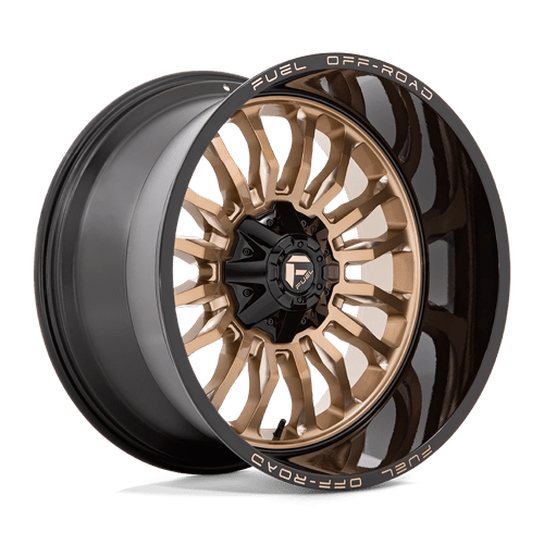 Fuel 1PC 22X12 ARC 5X4.5/5.0 PLATINUM BRONZE W/ BLACK LIP -44