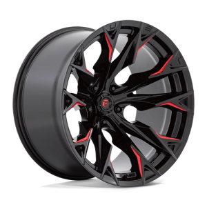 wheelpros-d82322207547-2.png Fuel 1PC 22X12 FLAME 5X127 GLOSS BLACK MILLED W/ CANDY RED -44
