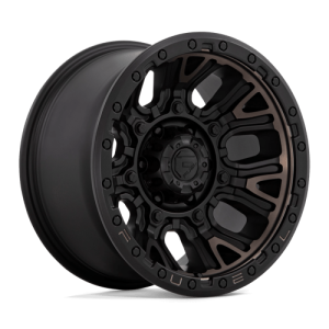 Fuel 1PC 17X9 TRACTION 5X127 MATTE BLACK W/ DOUBLE DARK TINT -12