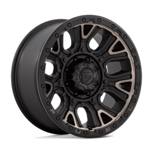 Fuel 1PC 20X9 TRACTION 8X170 MATTE BLACK W/ DOUBLE DARK TINT +1