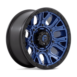 Fuel 1PC 20X9 TRACTION 8X170 DARK BLUE W/ BLACK RING +1