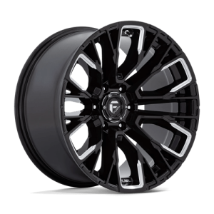 Fuel 1PC 17X9 REBAR 6X139.7 GLOSS BLACK MILLED +1
