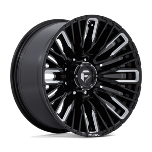 wheelpros-d84920008247-1.png Fuel 1PC 20X10 REBAR 8X165.1 GLOSS BLACK MILLED -18