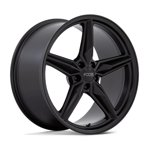 Foose 1PC 20X10 CF8 5X114.3 MATTE BLACK +35