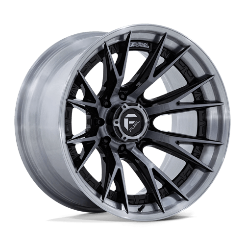 Fuel 1PC 20X10 CATALYST 8X170 GLOSS BLACK BRUSHED DARK TINT -18
