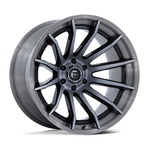 Fuel 1PC 20X10 BURN 5X127 GLOSS BLACK BRUSHED DARK TINT -18