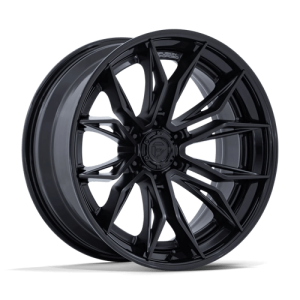 Fuel 1PC 22X10 MUTINY 6X139.7 MATTE BLACK W/ GLOSS BLACK LIP -18