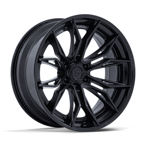 Fuel 1PC 22X9.5 MUTINY 6X135 MATTE BLACK W/ GLOSS BLACK LIP +20