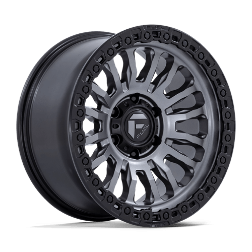 Fuel 1PC 17X9 RINCON 6X139.7 MATTE GUNMETAL W/ M-BLACK LIP -12