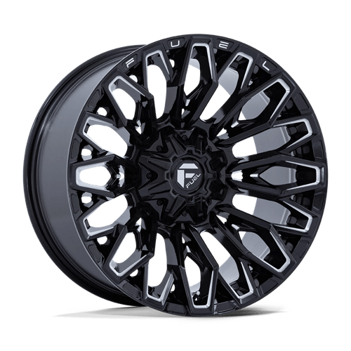 Fuel 1PC 20X10 STRIKE 6X135/5.5 GLOSS BLACK MILLED -18