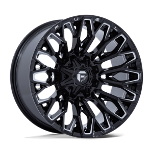 Fuel 1PC 20X10 STRIKE 8X170 GLOSS BLACK MILLED -18