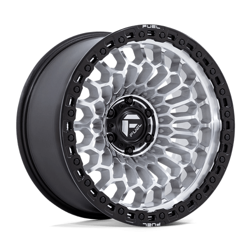 Fuel 1PC 20X10 SINISTER 6X139.7 MACHINED W/ MATTE BLACK LIP -18