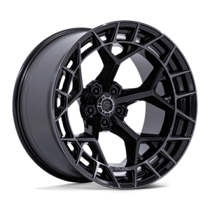Fuel 1PC 20X9 CHARGER 5X127 GLOSS BLACK BRUSHED DARK TINT +1