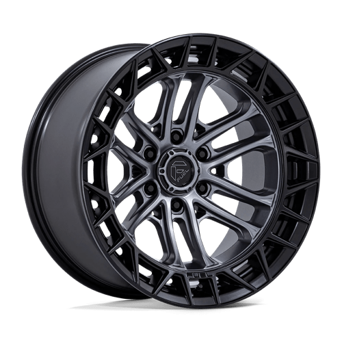 Fuel 1PC 20X9 CELSIUS 6X135 MATTE GUNMETAL W/ MATTE BLACK LIP +20