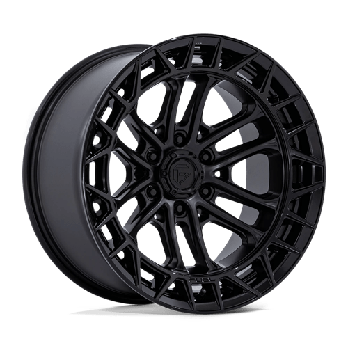 Fuel 1PC 20X10 CELSIUS 6X139.7 MATTE BLACK W/ GLOSS BLACK LIP -18