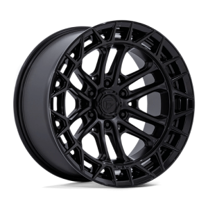 Fuel 1PC 20X9 CELSIUS 6X139.7 MATTE BLACK W/ GLOSS BLACK LIP +1