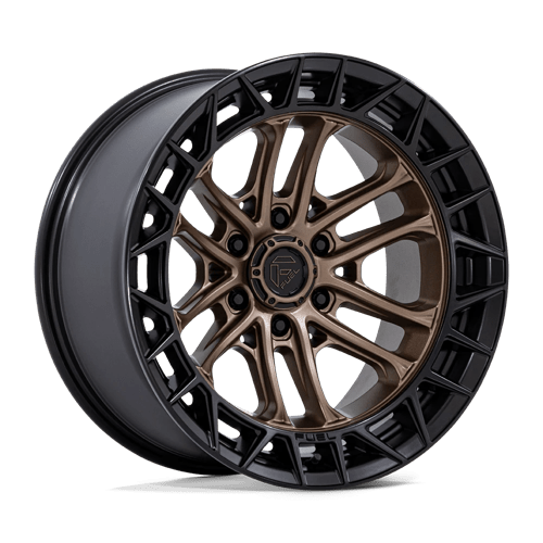 Fuel 1PC 20X10 CELSIUS 6X139.7 MATTE BRONZE W/ MATTE BLACK LIP -18