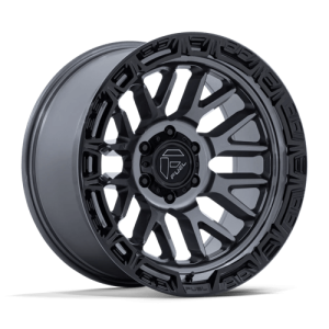 Fuel 1PC 20X9 RAIL 6X139.7  +1 GLOSS GREY BLACK LIP