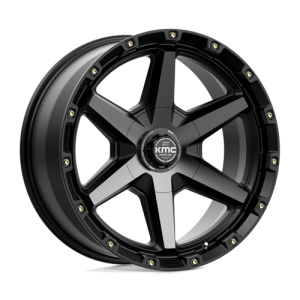 KMC 20X9 KM101 6X135/5.5 SATIN BLACK W/ GRAY TINT +0