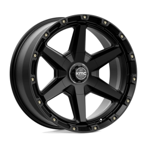 KMC 20X9 KM101 6X135/5.5 SATIN BLACK +0