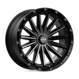 KMC 20X9 KM102 6X135/5.5 SATIN BLACK W/ GRAY TINT +0