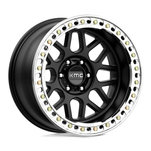 KMC 20X10 GRENADE 6X139.7 SATIN BLACK -48