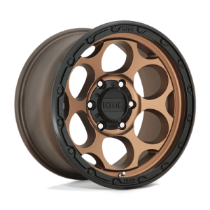 KMC 17X9 KM541 5X127 MATTE BRONZE W/ BLACK LIP -12