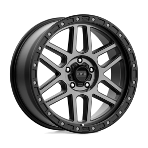 KMC 20X9 KM544 5X127 SATIN BLACK W/ GRAY TINT +18