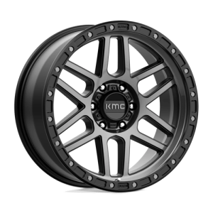 KMC 17X8.5 KM544 6X139.7 SATIN BLACK W/ GRAY TINT +0