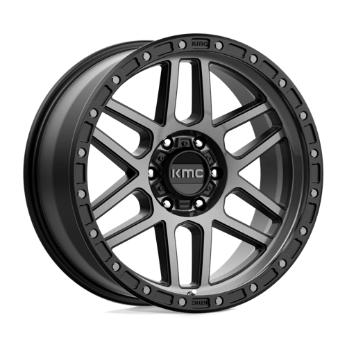 KMC 17X8.5 KM544 6X139.7 SATIN BLACK W/ GRAY TINT +0