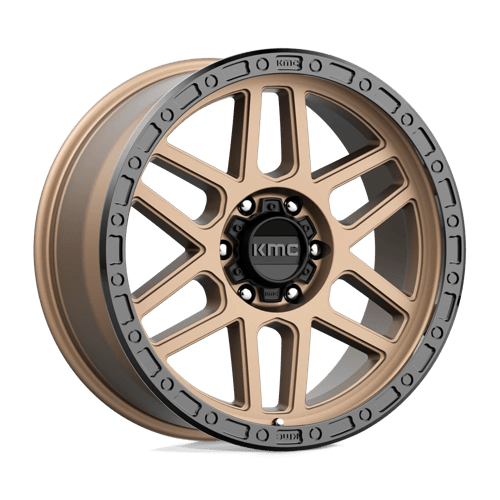 KMC 17X9 KM544 6X114.3 MATTE BRONZE W/ BLACK LIP +18