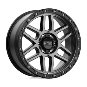 KMC 17X9 KM544 6X139.7 SATIN BLACK W/ GRAY TINT -12