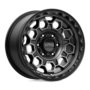 KMC 17X9 KM545 6X139.7 SATIN BLACK W/ GRAY TINT +0