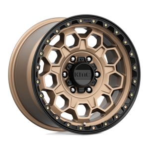 KMC 17X9 KM545 6X139.7 MATTE BRONZE W/ BLACK LIP +18