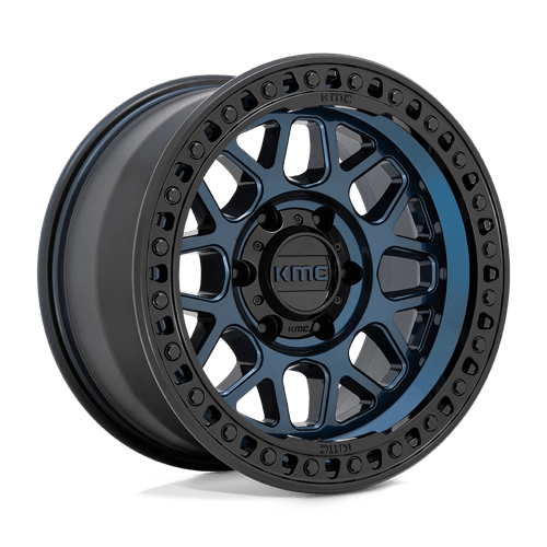 KMC 20X9 GRS 6X139.7 MIDNIGHT BLUE W/ GLOSS BLACK LIP +0