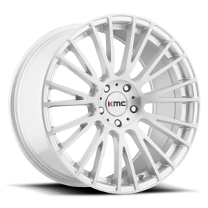 KMC 20X10 KM706 5X114.3 BRUSHED SILVER +40