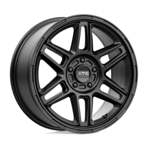 KMC 18X8 KM716 5X110 SATIN BLACK +38