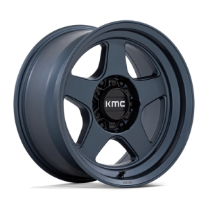 KMC 17X8.5 LOBO 6X139.7 METALLIC BLUE -10